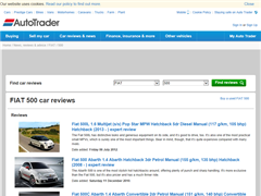 Buy Your Used FIAT 500 at Auto Trader