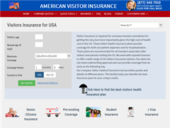 Visitors Medical Insurance