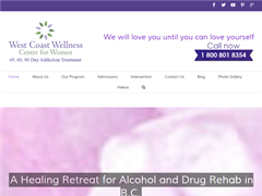 West Coast Wellness Addiction Treatment Centre for Women